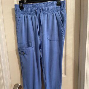 HH Works Scrub Pants Ceil Blue Women's XS-Petite